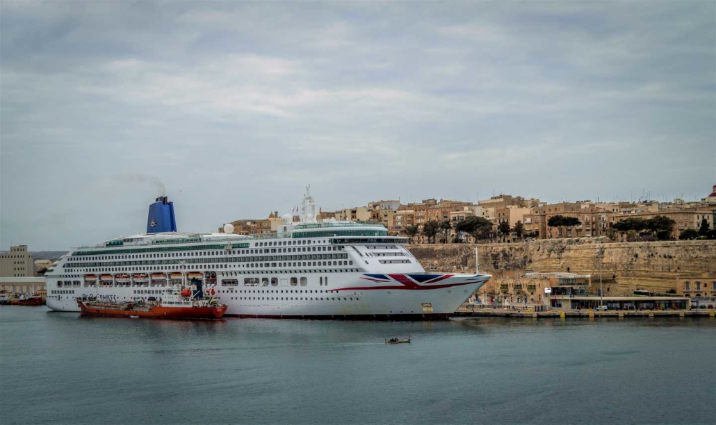 p&o cruises malta agent
